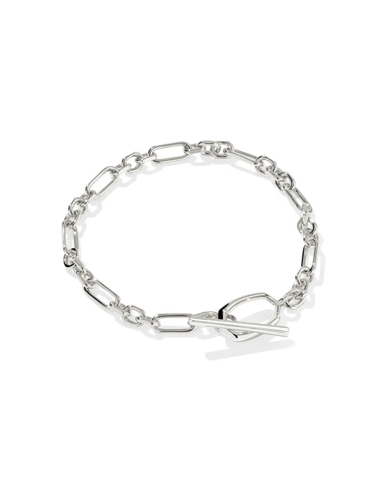 Kendra Scott Sylvia Chain Link Silver Bracelet