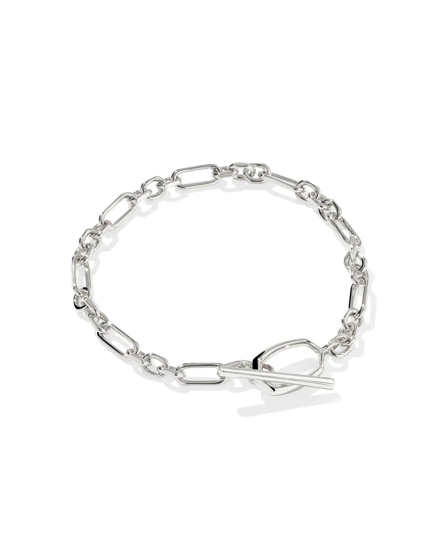 Kendra Scott Sylvia Chain Link Silver Bracelet