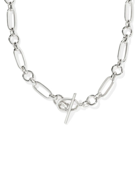 Kendra Scott Sylvia Chain Link Silver Necklace