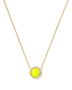 Kendra Scott Tennis Gold Short Pendant Necklace