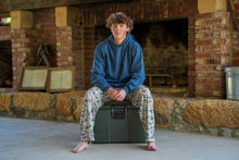 Load image into Gallery viewer, Local Boy Youth Pajama Pants in Dog &amp; Moon Camo