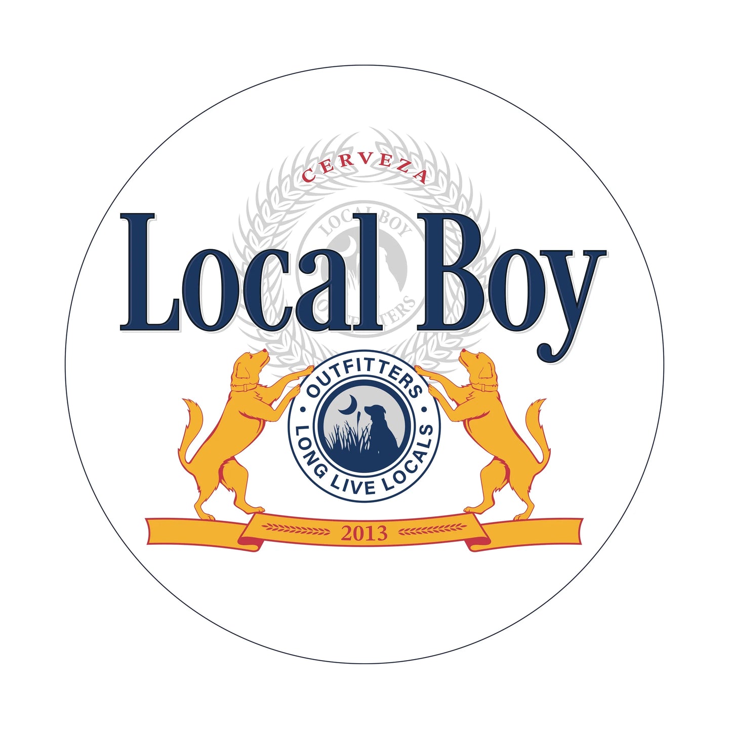 Local Boy Fighter Decal