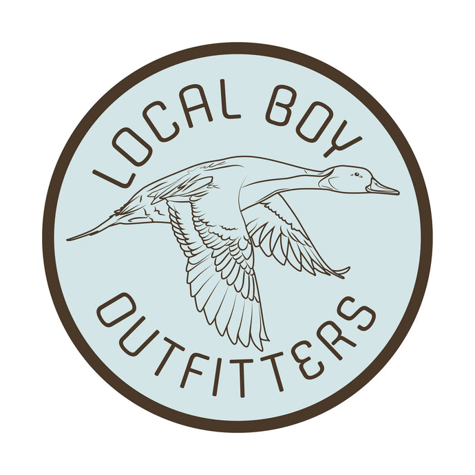 Local Boy Pintail Patch Decal