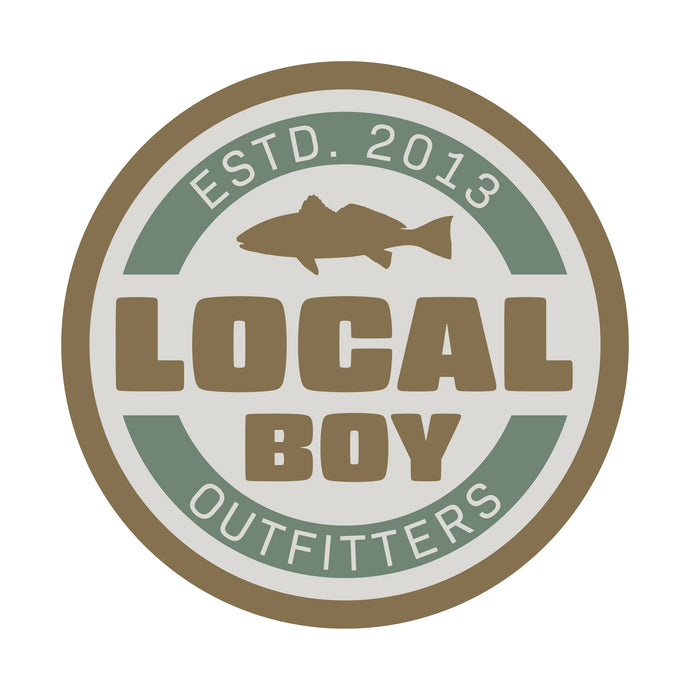 Local Boy Classic Red Decal