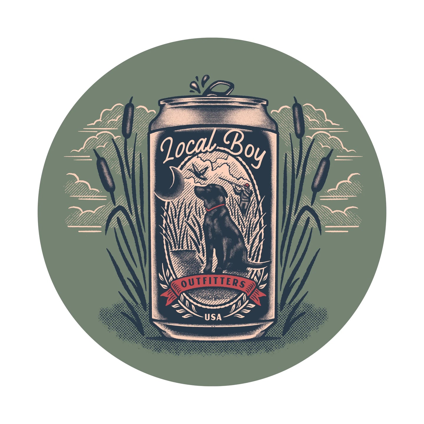 Local Boy LBO Brew Decal