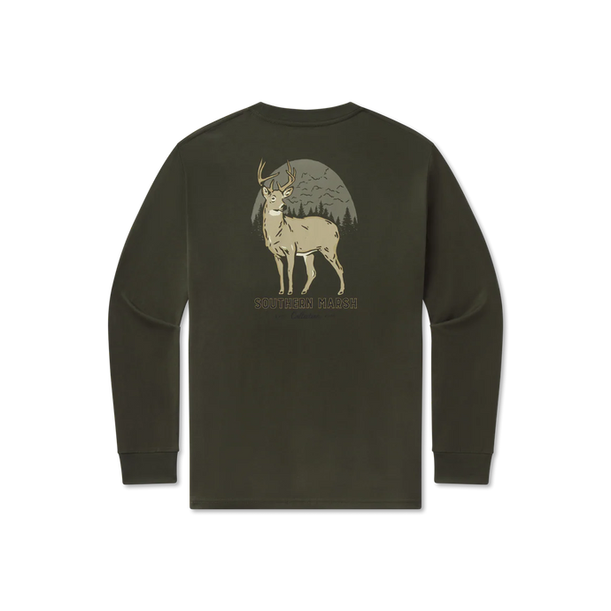 Southern Marsh Youth Eight Point LS Tee