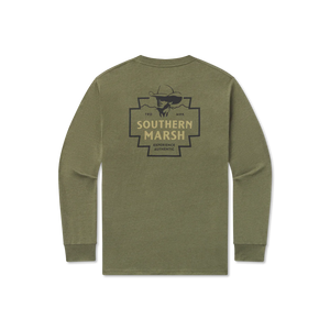 Southern Marsh Cowboy Badge LS Tee