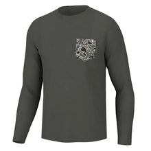 Load image into Gallery viewer, Local Boy Heather Blend LS Crew in Mud