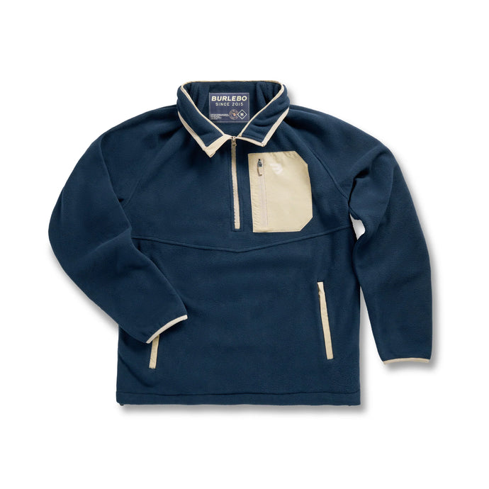 Burlebo Micro Fleece in Dark Blue