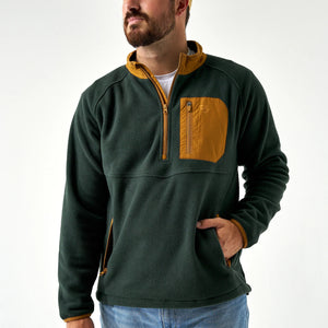Burlebo Micro Fleece in Dark Olive