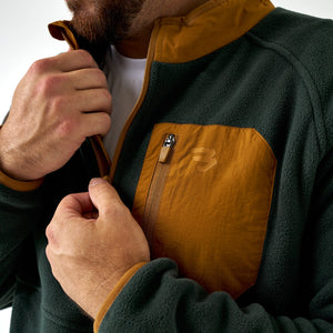 Burlebo Micro Fleece in Dark Olive