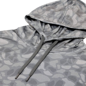 Burlebo Men's Performance Hoodie in Stone Camo