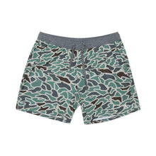 Load image into Gallery viewer, Burlebo 7&quot; Athletic Shorts in Retro Duck Camo