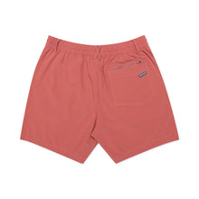 Load image into Gallery viewer, Burlebo 7&quot; Everyday Shorts in Red Clay with Fish Pocket