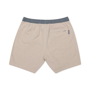 Burlebo 7" Athletic Shorts in Heather Khaki with Venado Camo Liner
