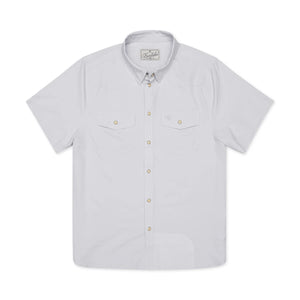 Burlebo Performance Western Shirt in Light Grey