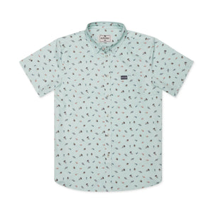 Burlebo Performance Button Up in Tying Flies