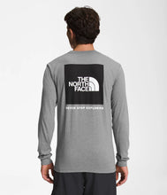 Load image into Gallery viewer, The North Face Men’s LS Box NSE Tee Grey