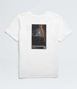 North Face Boys' Graphic SS Tee TNF White