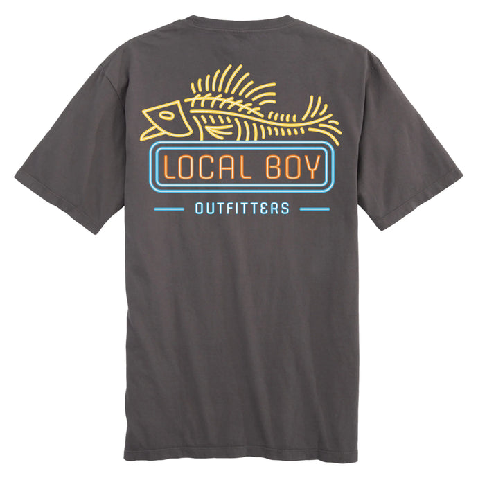 Local Boy Neon Fossil SS Tee