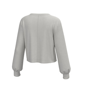 Local Girl Revive Crewneck in Light Sand