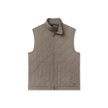 Load image into Gallery viewer, Southern Marsh Bryson Ripstop Stone Brown Quilted Vest