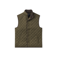 Load image into Gallery viewer, Southern Marsh Huntington Quilted Vest Burnt Taupe