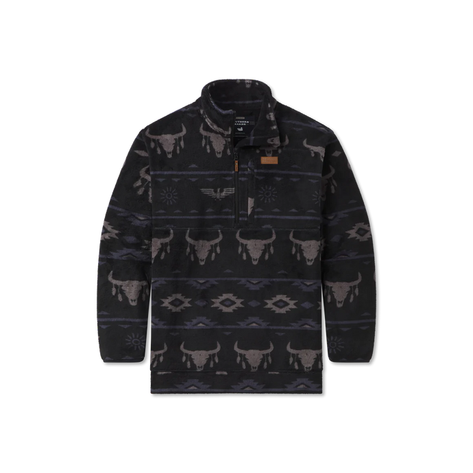 Southern Marsh Marfa Valley Fleece Pullover Charcoal Gray