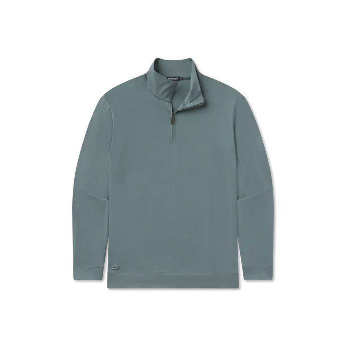 Southern Marsh Peachtree Performance Quarterzip in Burnt Sage