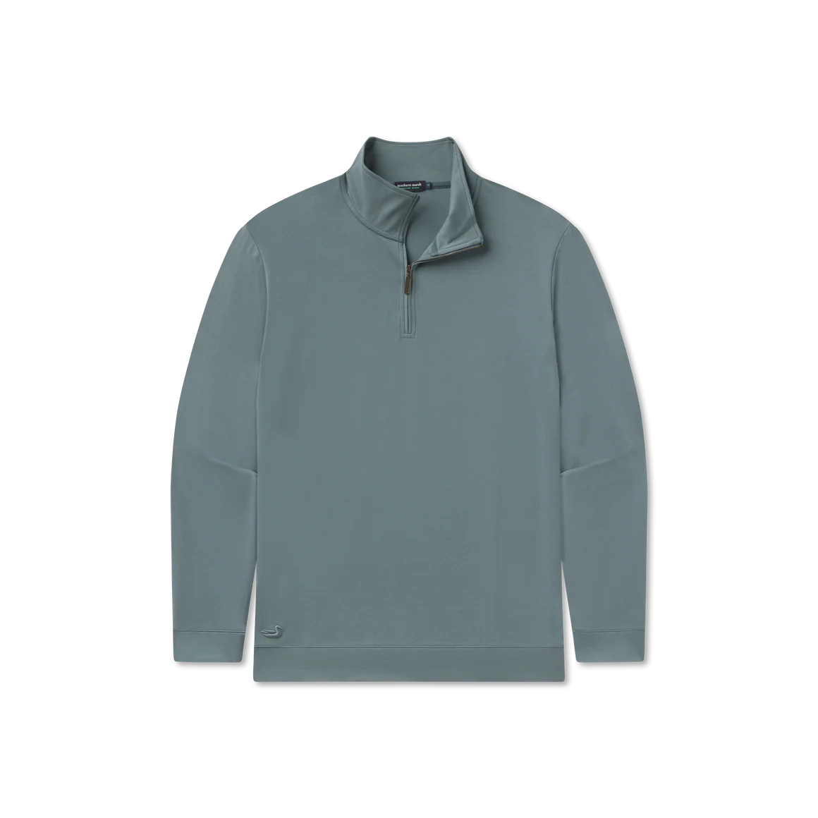 Southern Marsh Peachtree Performance Quarterzip in Burnt Sage