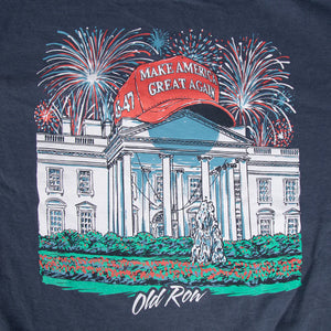 Old Row Trump 2024 White House SS Pocket Tee