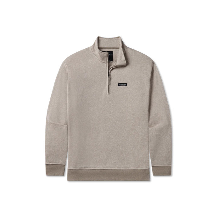 Southern Marsh Saddle Peak Pullover in Burnt Taupe