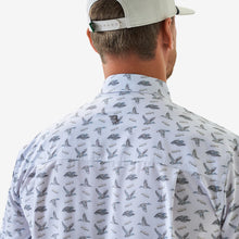 Load image into Gallery viewer, Burlebo Performance Button Up in Ducks and Calls