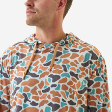 Load image into Gallery viewer, Burlebo Men's Performance Hoodie in Bayside Camo