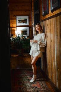 Local Girl Revive Crewneck in Light Sand