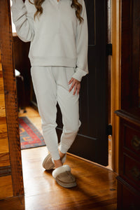 Local Girl Freelance Joggers in Light Sand