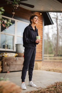 Local Girl Freelance Joggers in Black