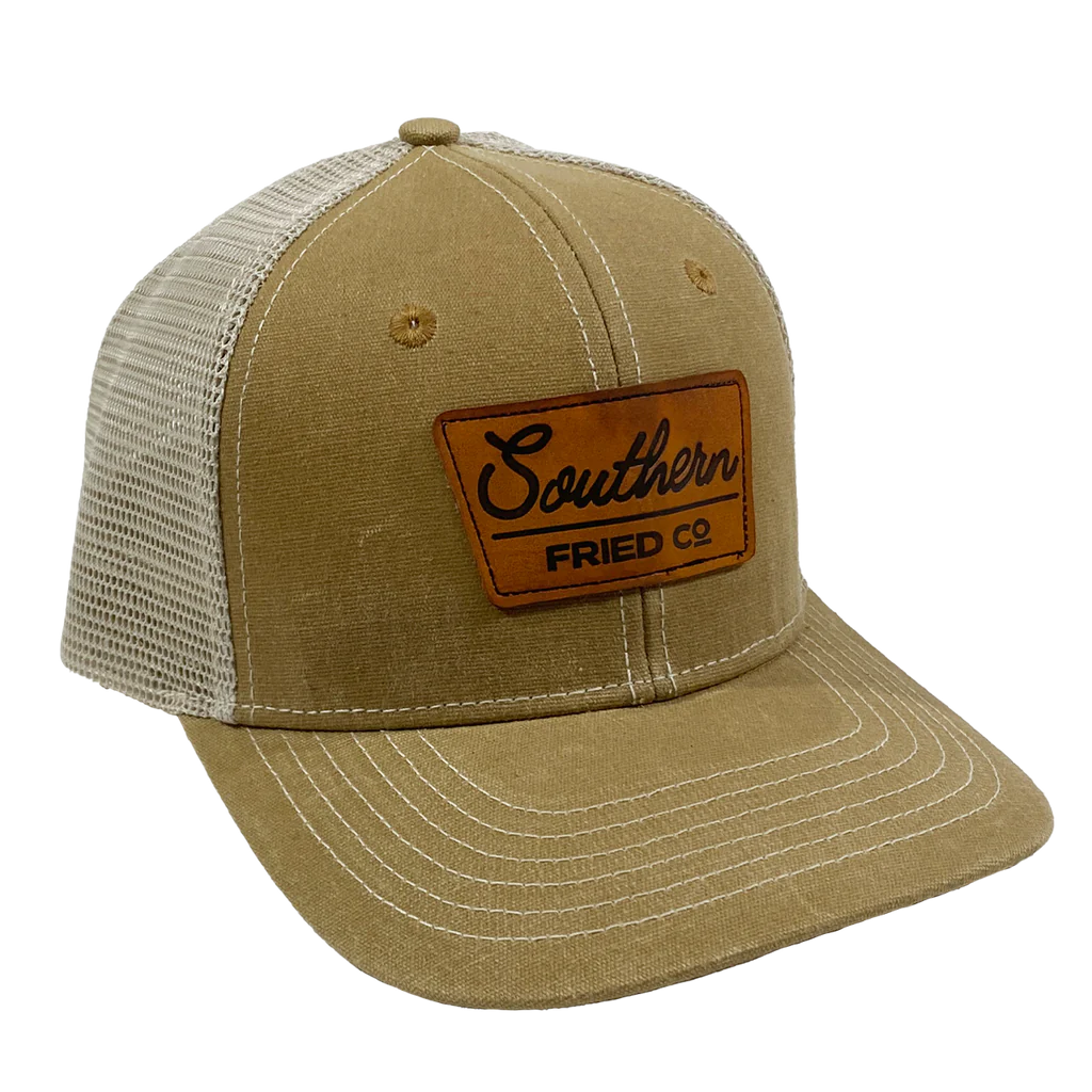 Southern Fried Cotton Wax Script Hat