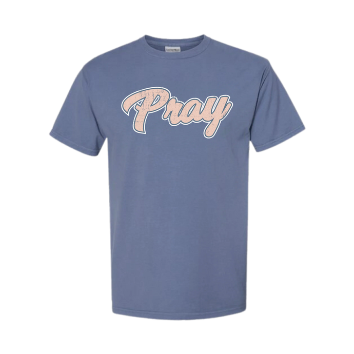 Southern Fried Cotton Pray Script SS Tee