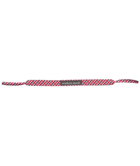 Southern Marsh Sunglass Strap Red With Black