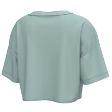 Load image into Gallery viewer, Local Girl Youth Boxy Crop SS Tee in Jade