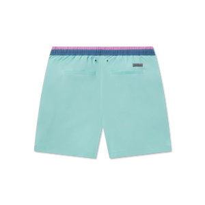 Southern Marsh Men's Pier Stretch Lined Swim Trunk Antigua Blue