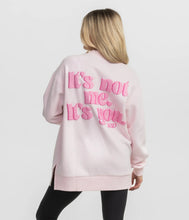 Load image into Gallery viewer, Southern Shirt Co. It&#39;s Not Me It&#39;s You Puff Print Sweatshirt