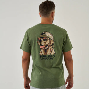 Burlebo Mallard Camo Dog SS Tee