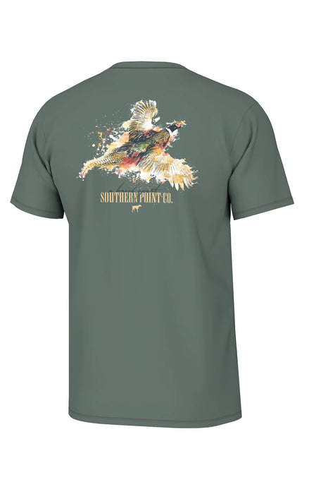 Southern Point Co. Splatter Series Pheasant SS Tee