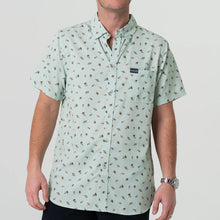 Load image into Gallery viewer, Burlebo Performance Button Up in Tying Flies