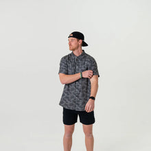 Load image into Gallery viewer, Burlebo Performance Button Up in Stone Camo