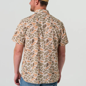 Burlebo Performance Western Shirt in Venado Camo