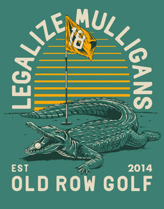 Old Row Legalize Mulligans Gator Pocket Tee