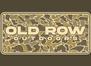 Old Row 80s Camo Pigment Dyed Hoodie